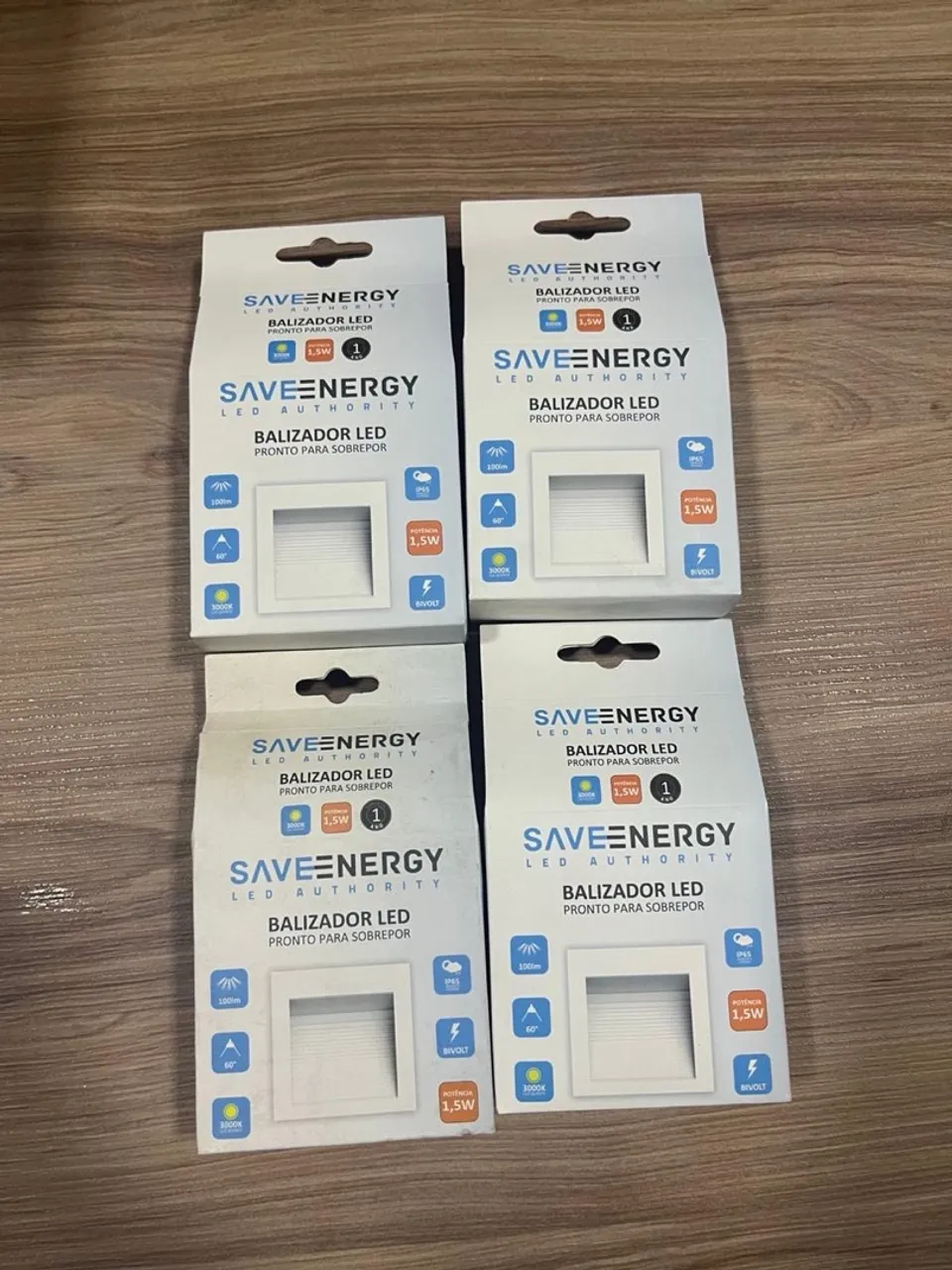Balizador LED Pronto para Sobrepor 1,5W - Saveenergy