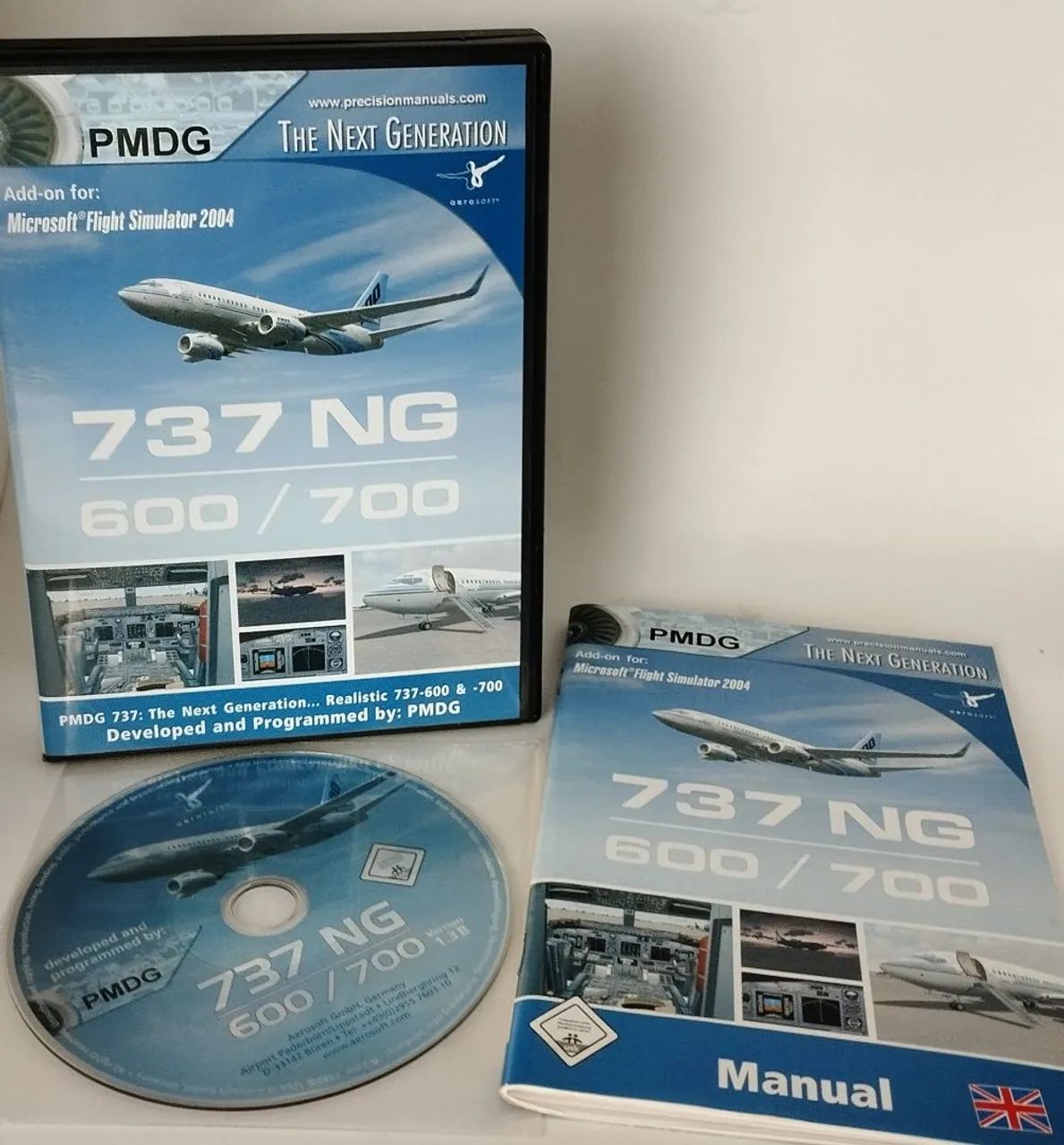 PMDG 737 NG 600/700 para o jogo "Microsoft Flight Simulator 2004",
