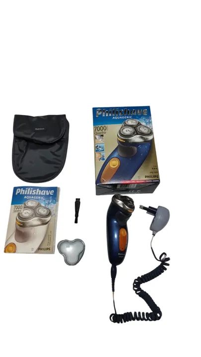 Aparelho de barbear Philishave Aquagenic Séries 7000 HQ7830 Usado Ler Descrição