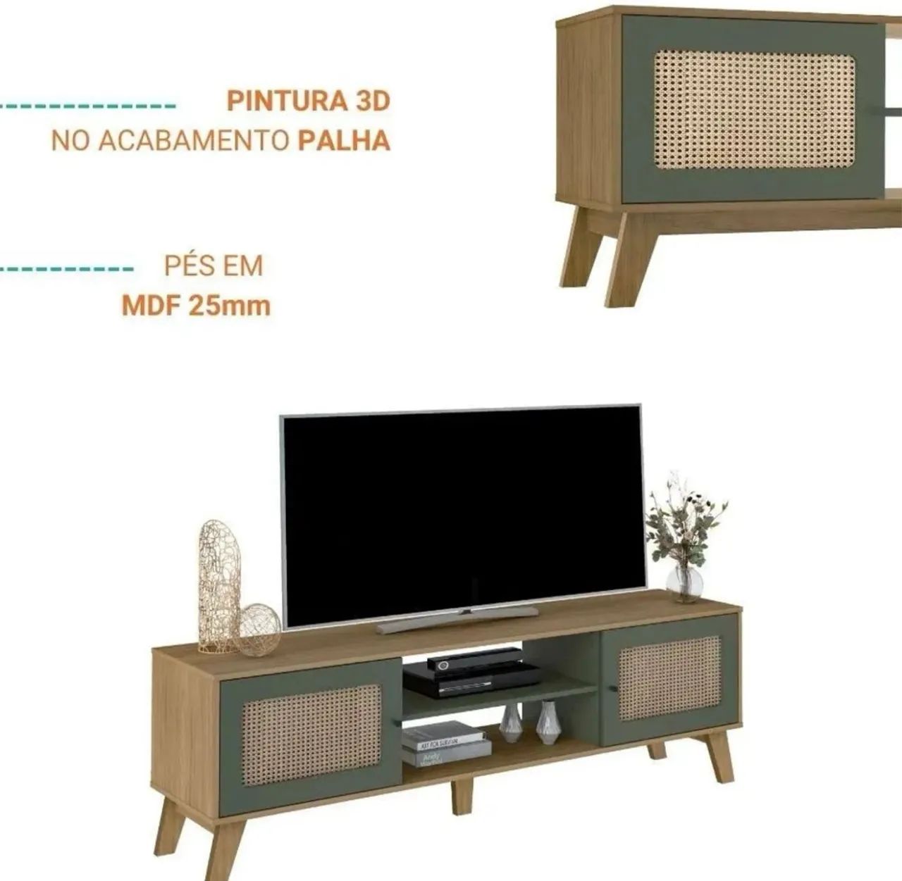 Rack Arizon para TVs até 75 polegadas polegadas em mega Promoção! - Foto 5