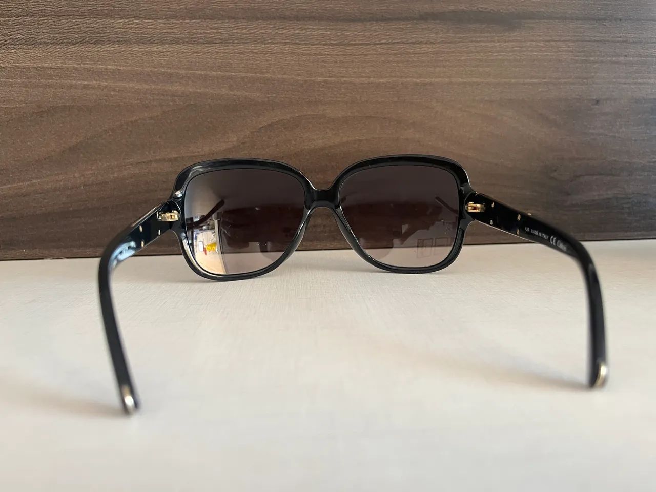 Óculos escuros grife Chloé original - Foto 4