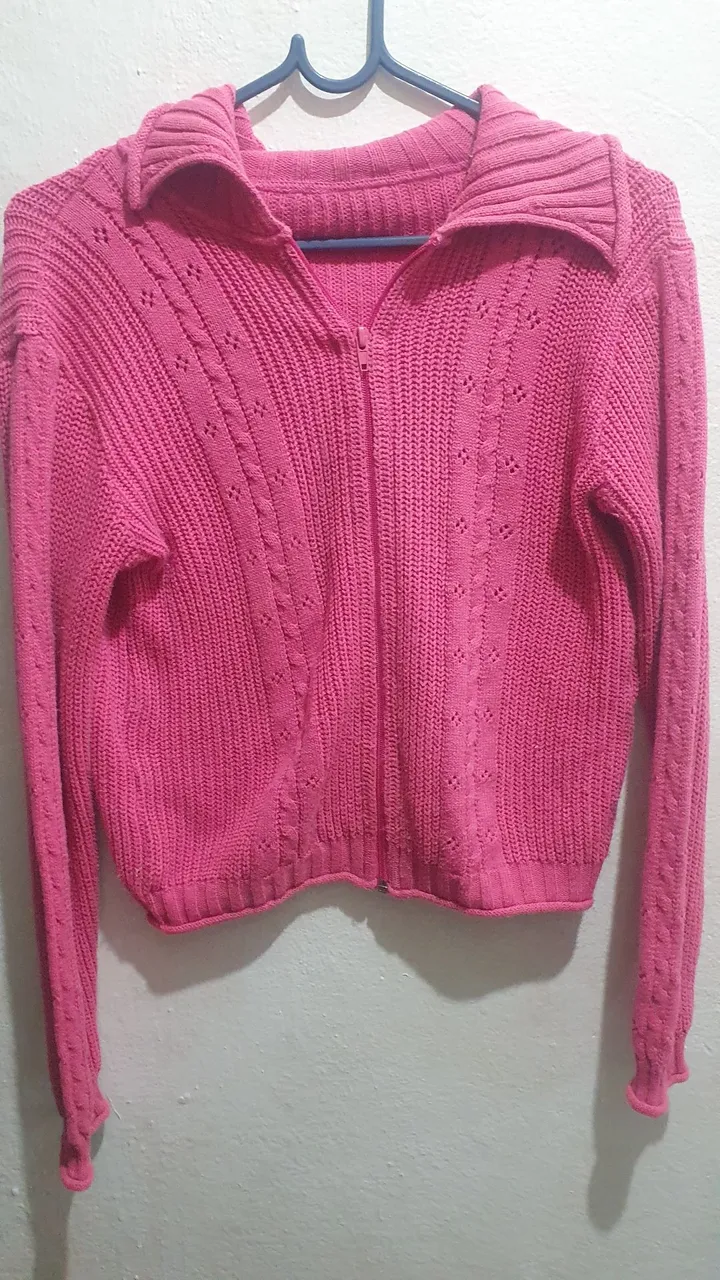 Jaqueta de linho rosa feminino