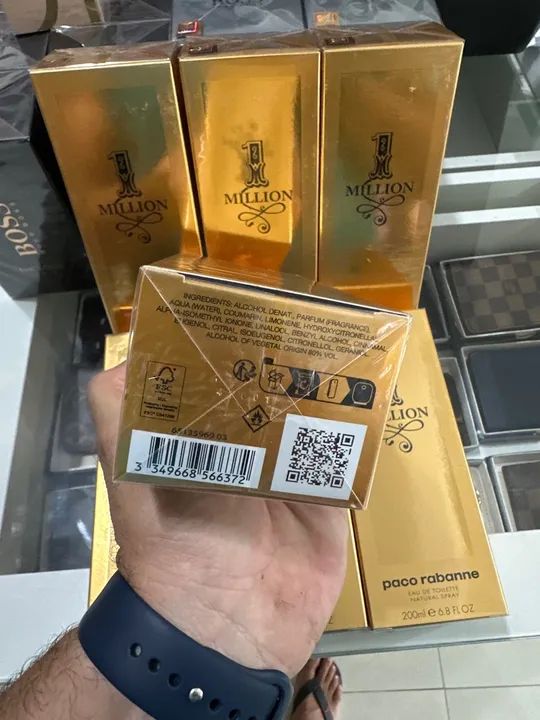 Perfume Paco Rabanne 1 Million - 200ml - Foto 4