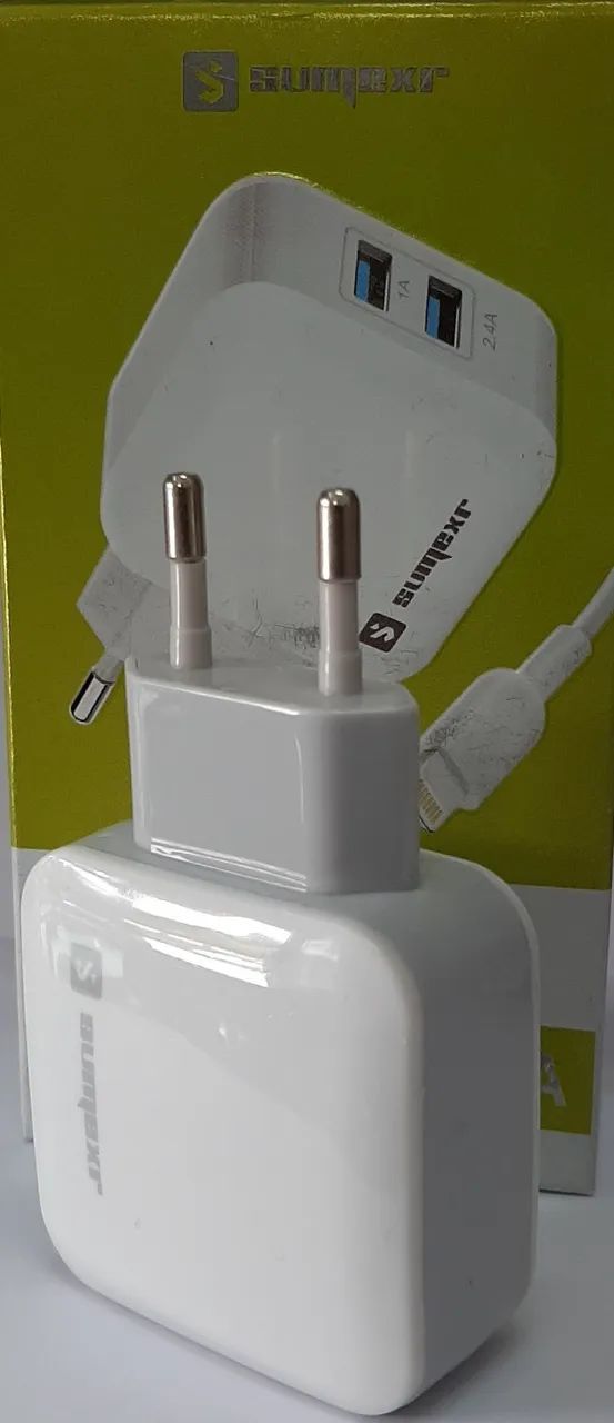 Carregador iPhone Lightning 3.4A Sumexr Premium  !! Abs  