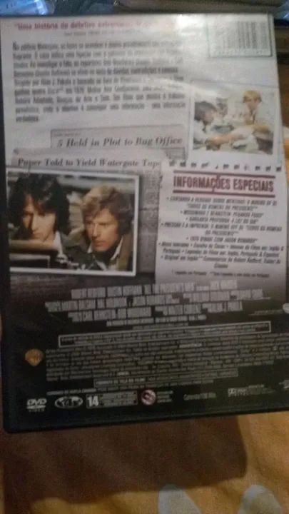 DVD Todos os Homens Do Presidente  - Foto 2