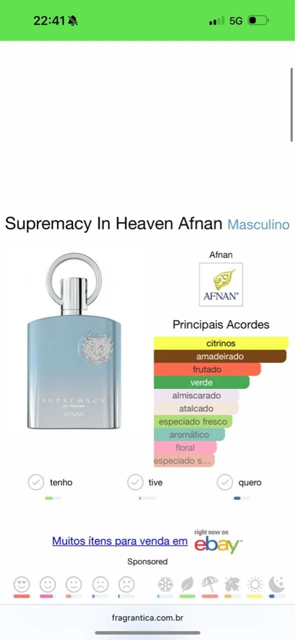 Perfume Supremacy In Heaven AFNAN - 100ml - Foto 2