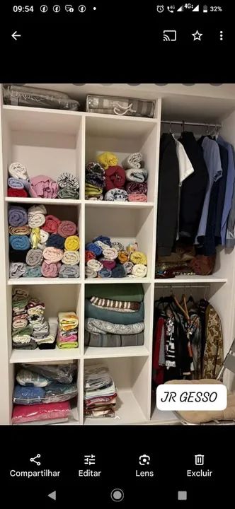 CLOSET e GUARDA ROUPA de GESSO  - Foto 4