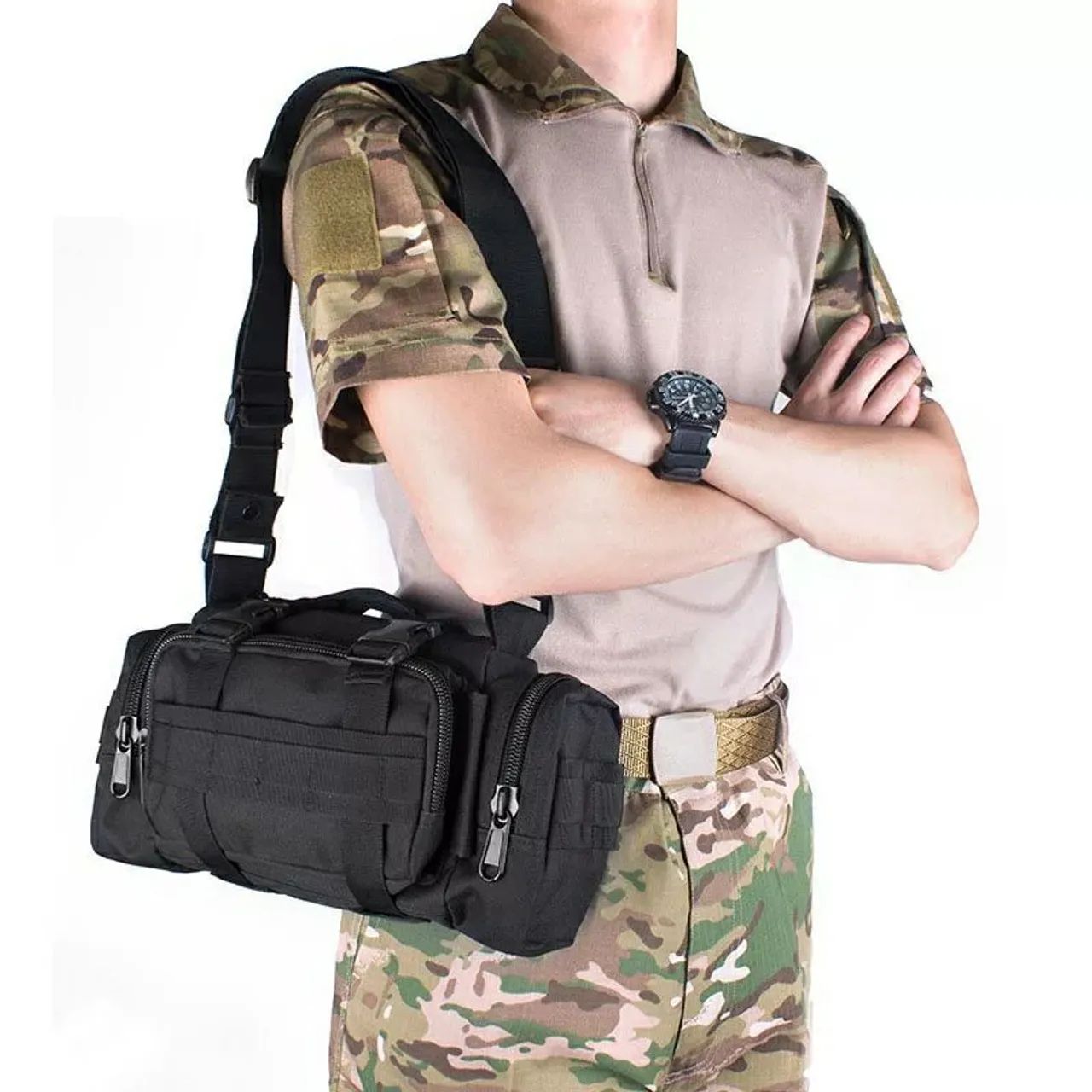 Mochila de Ombro Tática Militar - Foto 2