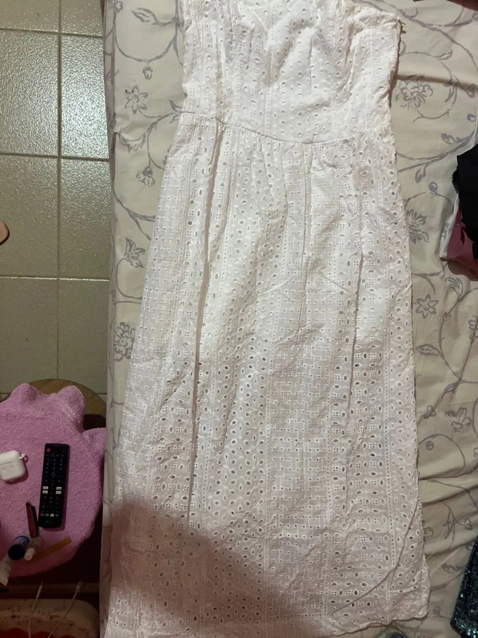 Vestido longo branco