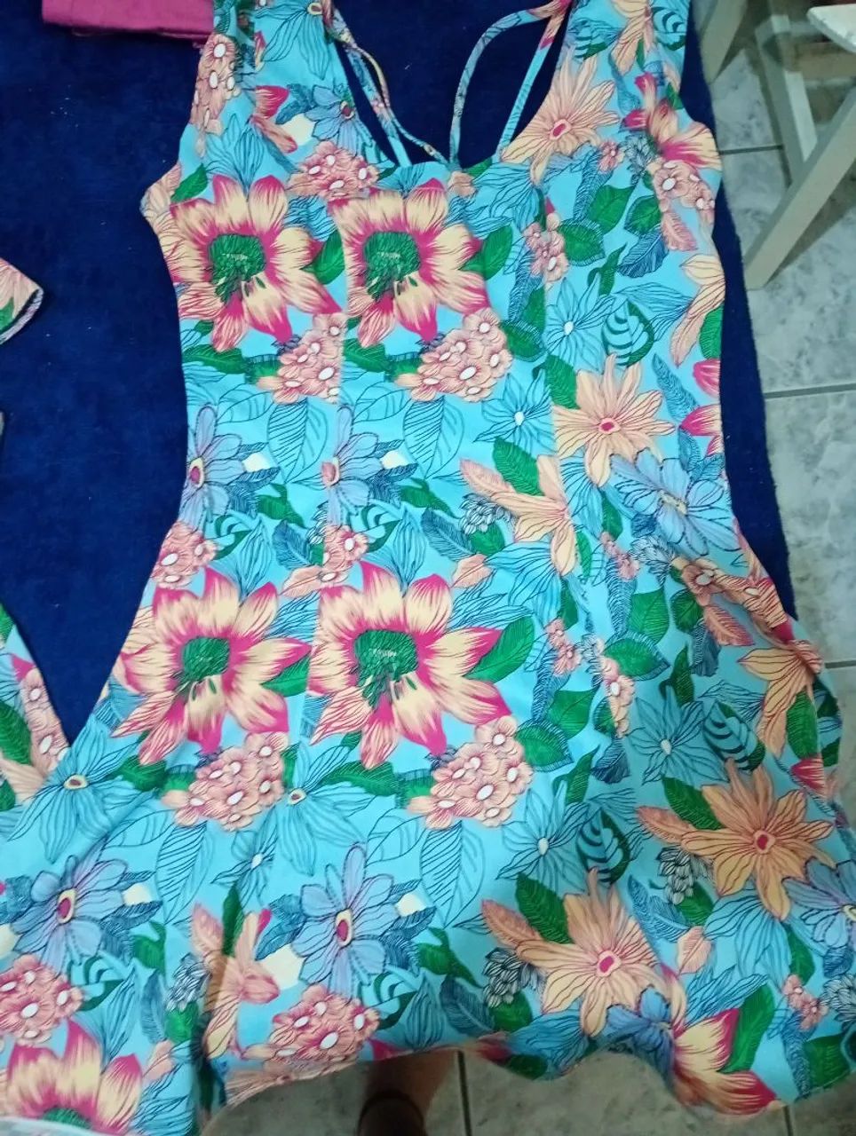 vestido mãe e filha Roupas Infantis Jardim Guanabara