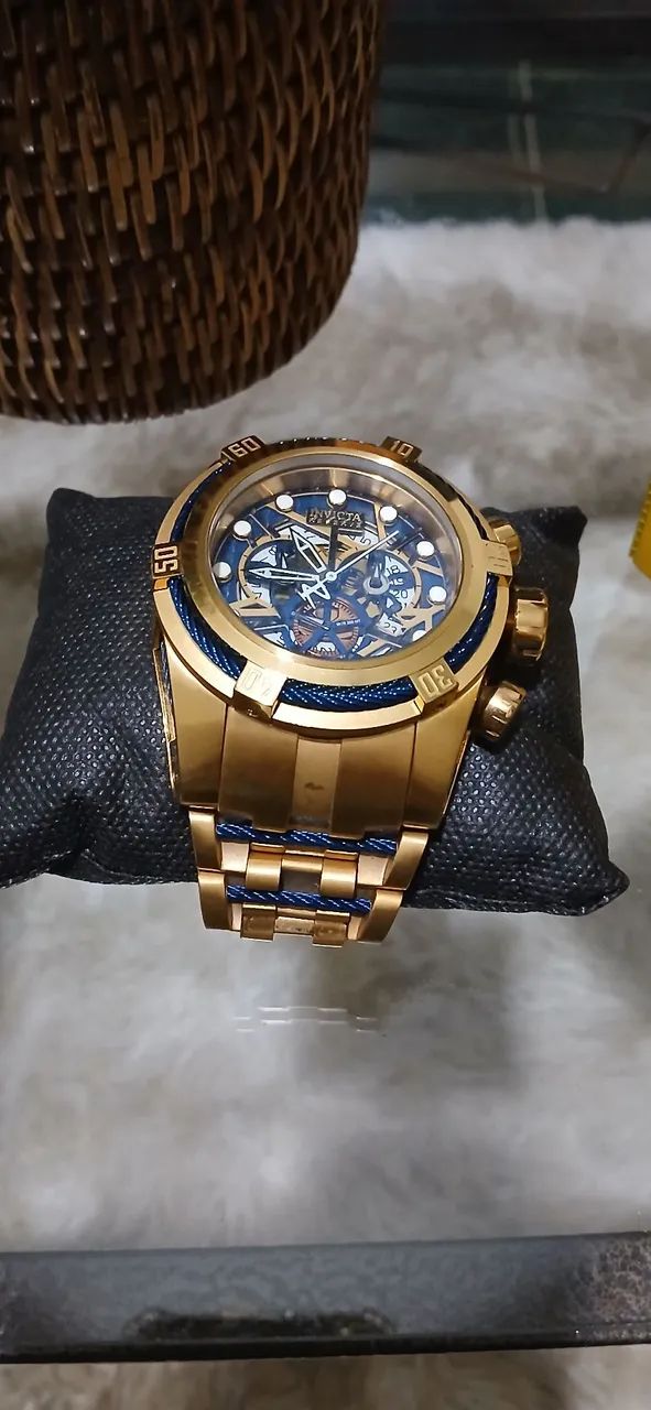 Relógio Invicta Dourado Original - Foto 2
