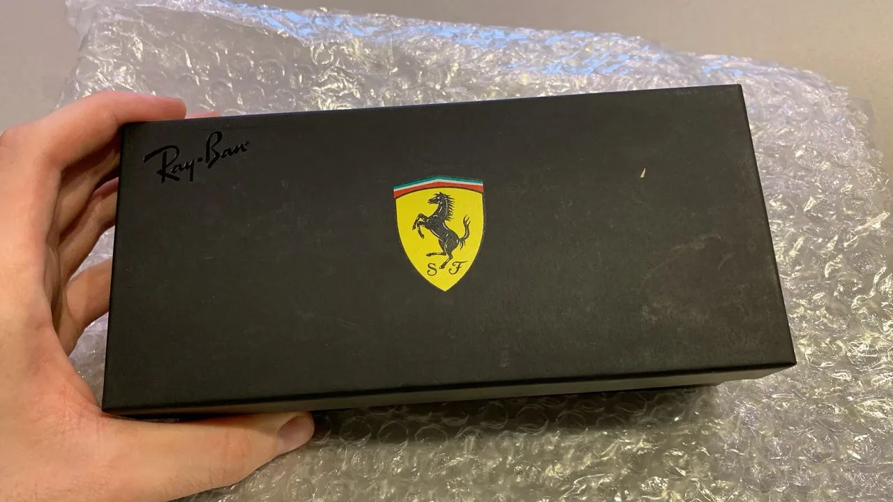 Óculos RayBan Scuderia Ferrari Original - Foto 3