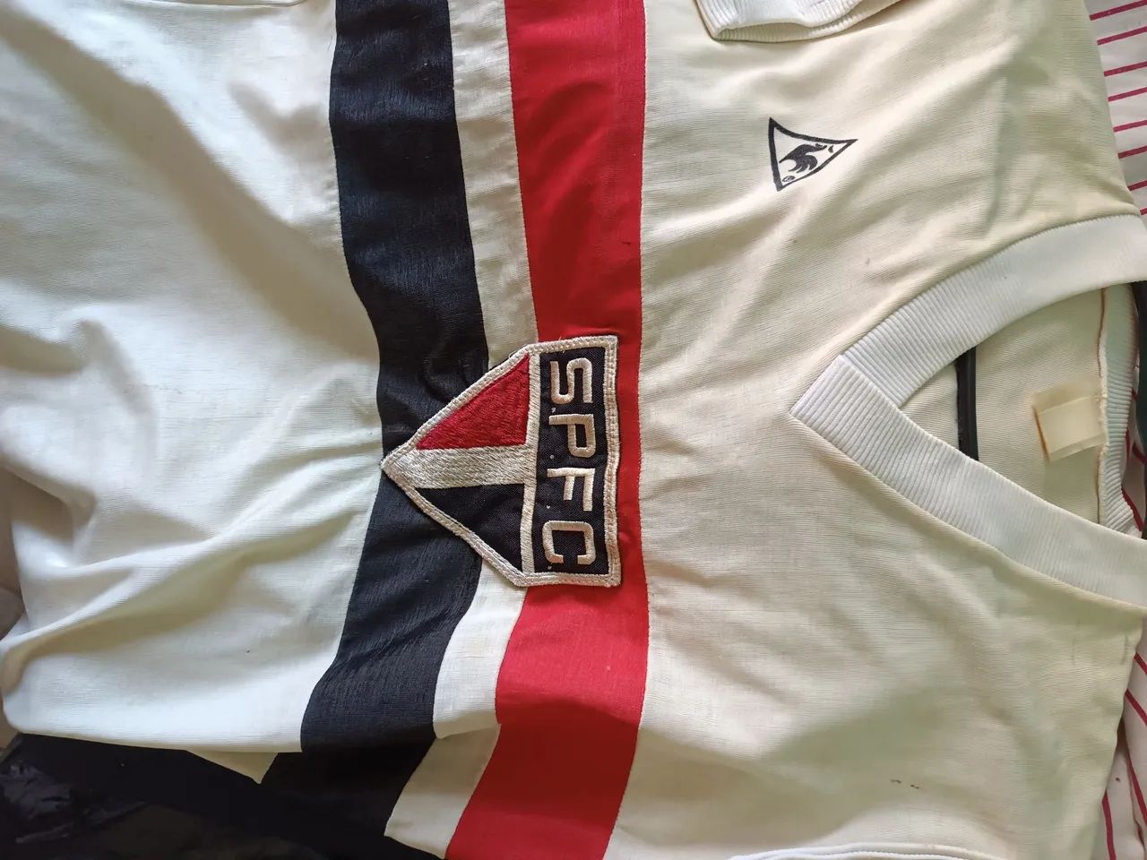 Camisa do São Paulo Lecoq anos 80  - Foto 6