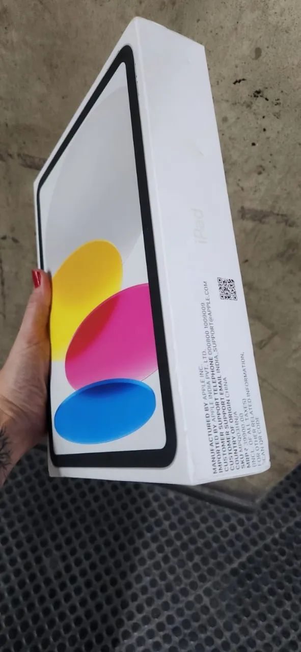 iPad 10 256GB lacrado com garantia Apple 