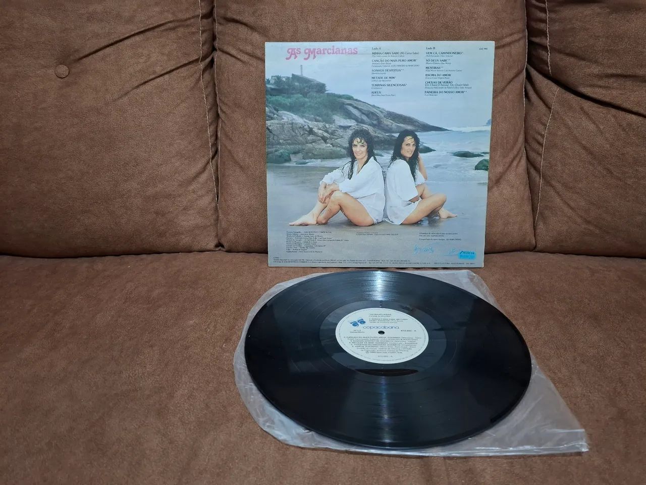 Disco de Vinil As Marcianas - Celina & Ivone - Foto 2