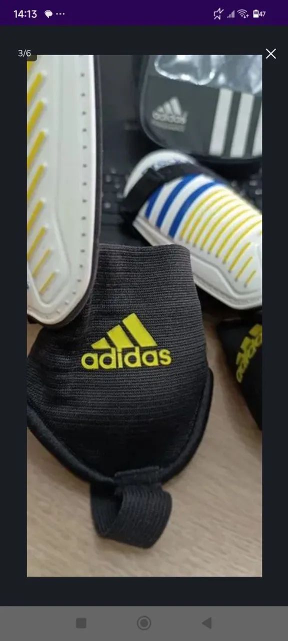 Canelheiras Adidas Predator - Foto 3