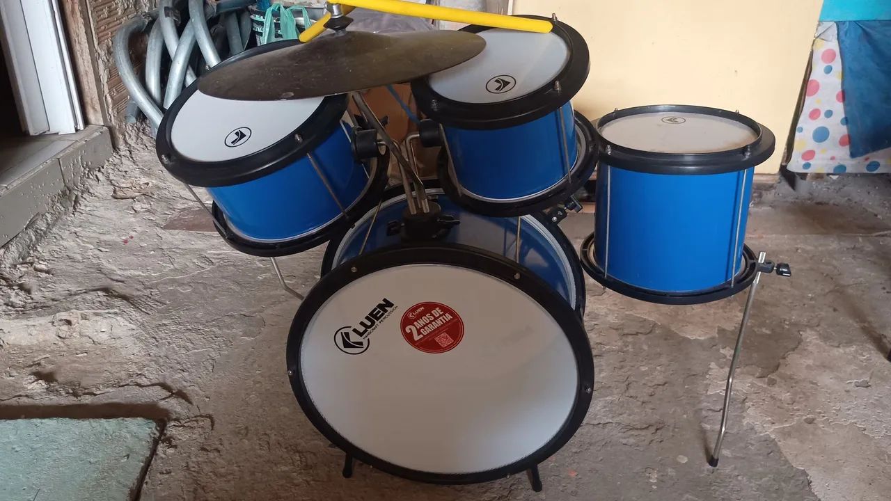 Bateria Infantil KLUEN 4 peças