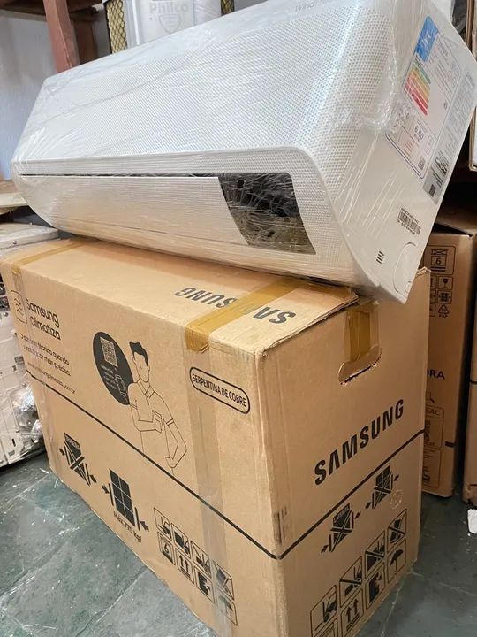 AR CONDICIONADO SPLIT SAMSUNG WIND FREE 10.000 BTUS SEMI NOVO - Foto 3