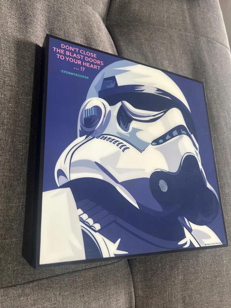 Quadro Stormtrooper - Star Wars - Foto 3