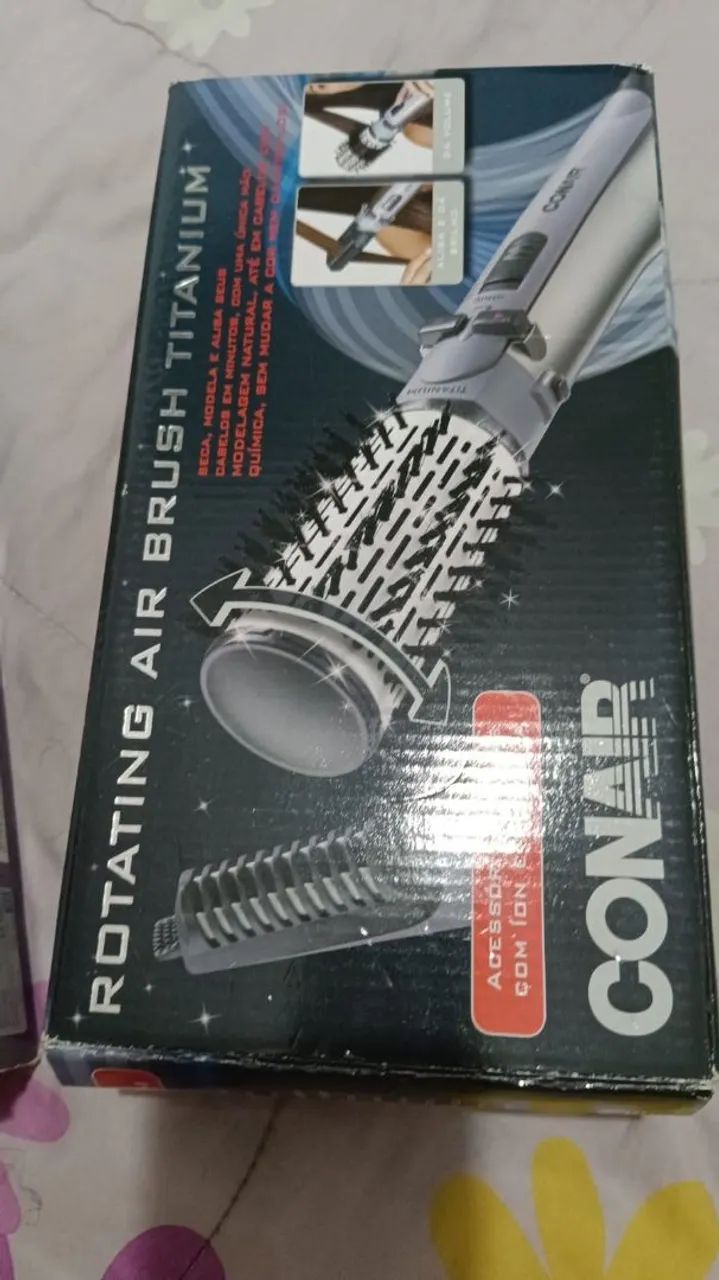 Escova Rotativa Conair Titanium
