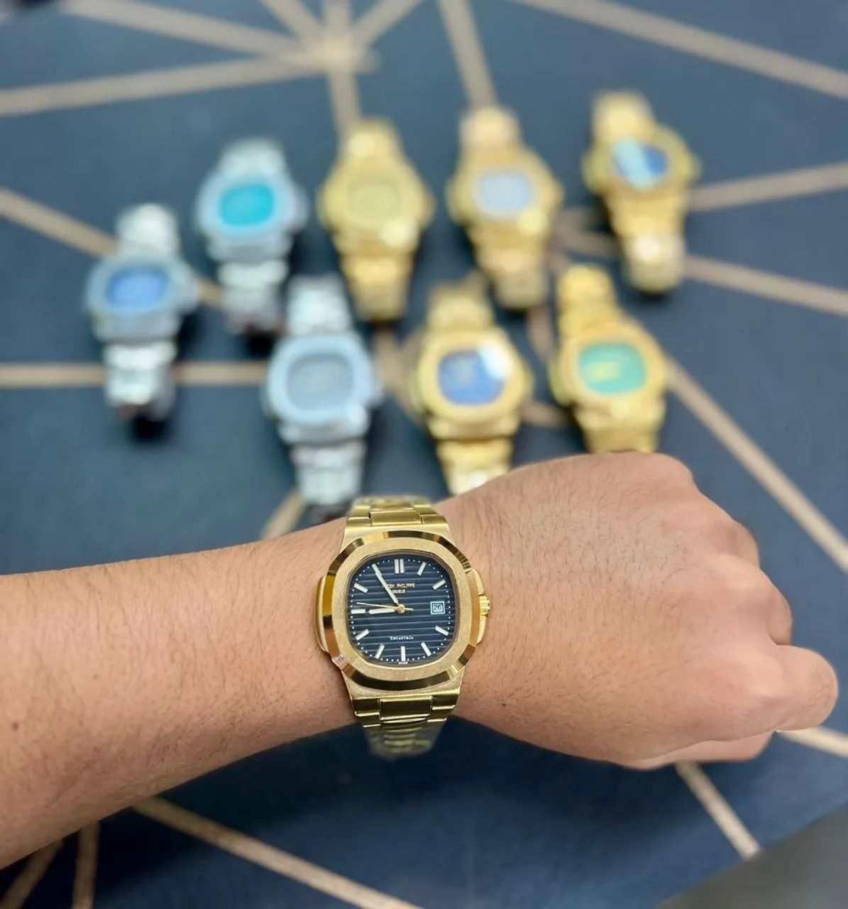 Relógio de pulso patek Philip, várias cores disponíveis  - Foto 4
