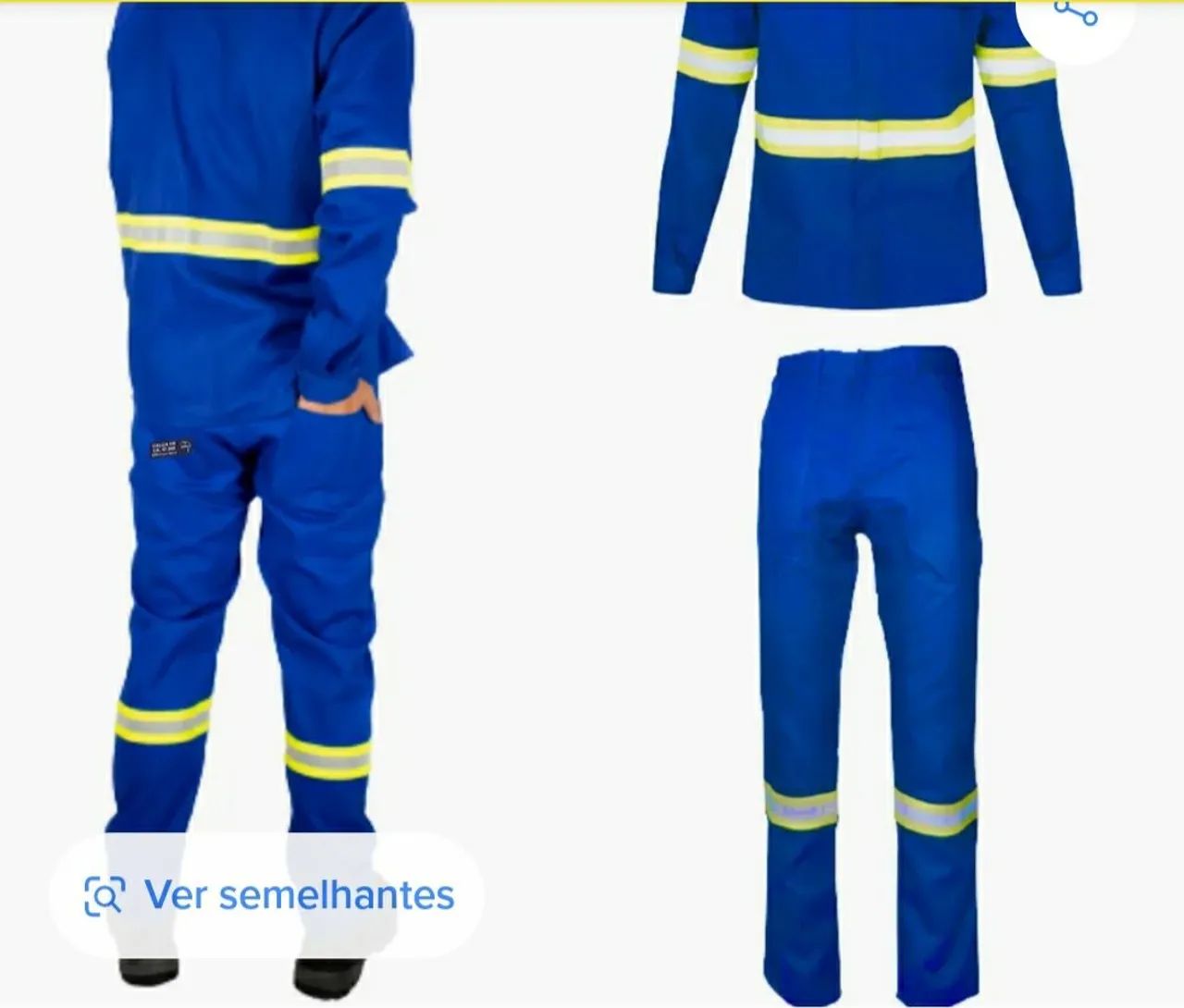 Conjunto Antichamas Fortline e Bota NR10 N°39 para Eletricista em Promoção  - Foto 2