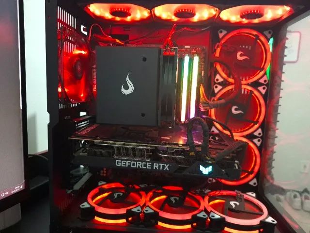 Placa de vídeo Nvidia Asus TUF Gaming GeForce RTX 30 Series RTX 3070 TI OC Edition 8GB - Foto 6