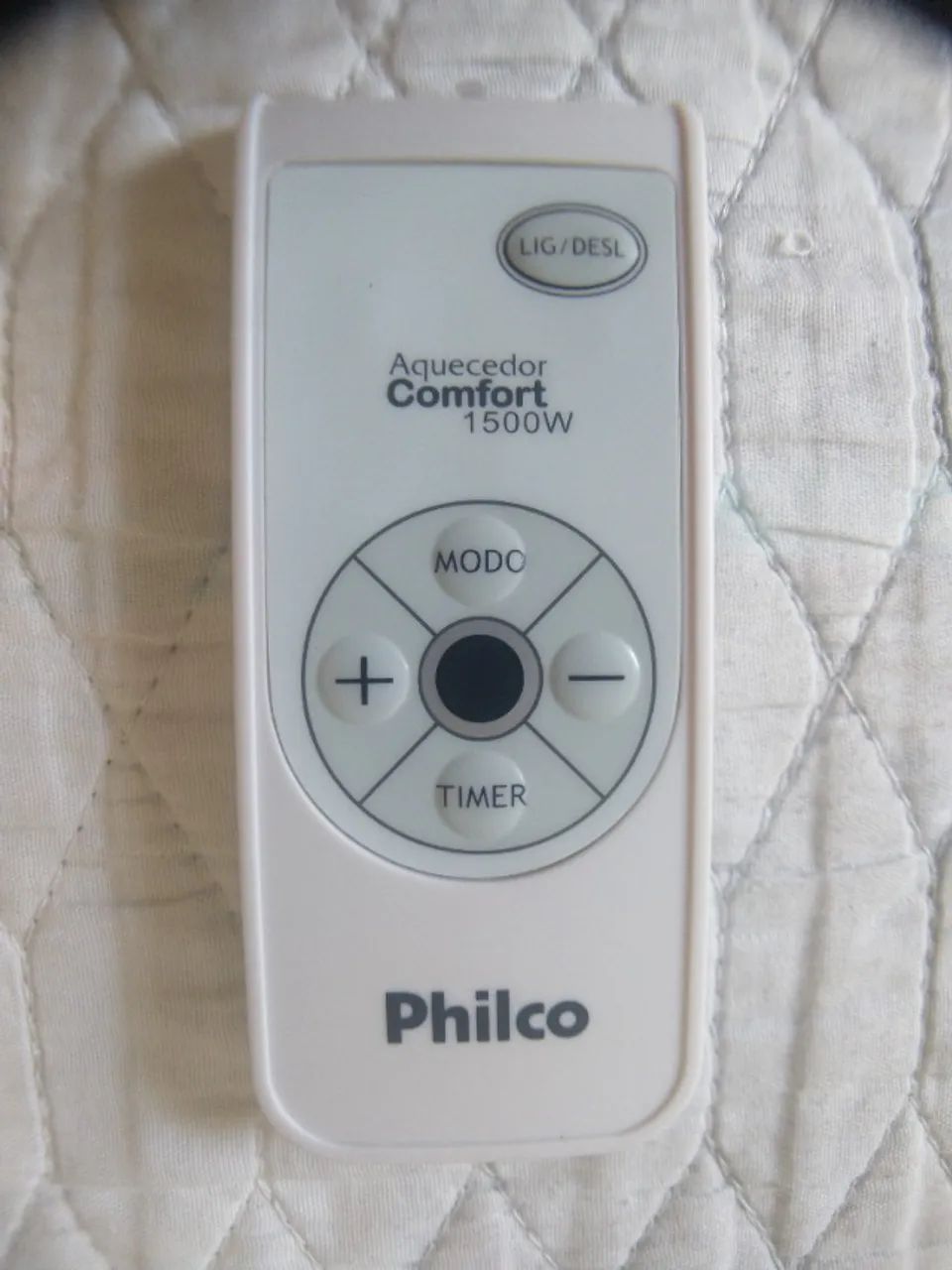 Controle Remoto Do Aquecedor Comfort Pr 1500w - Philco - Foto 2