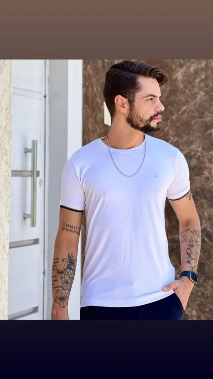 Camisetas Viscolycra Masculina  - Foto 2