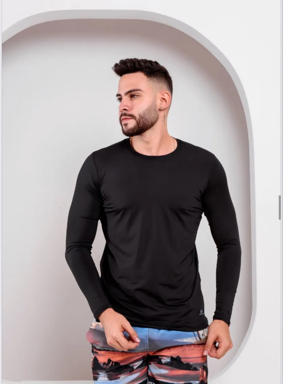 Blusas de proteção solar adulto e infantil unissex
