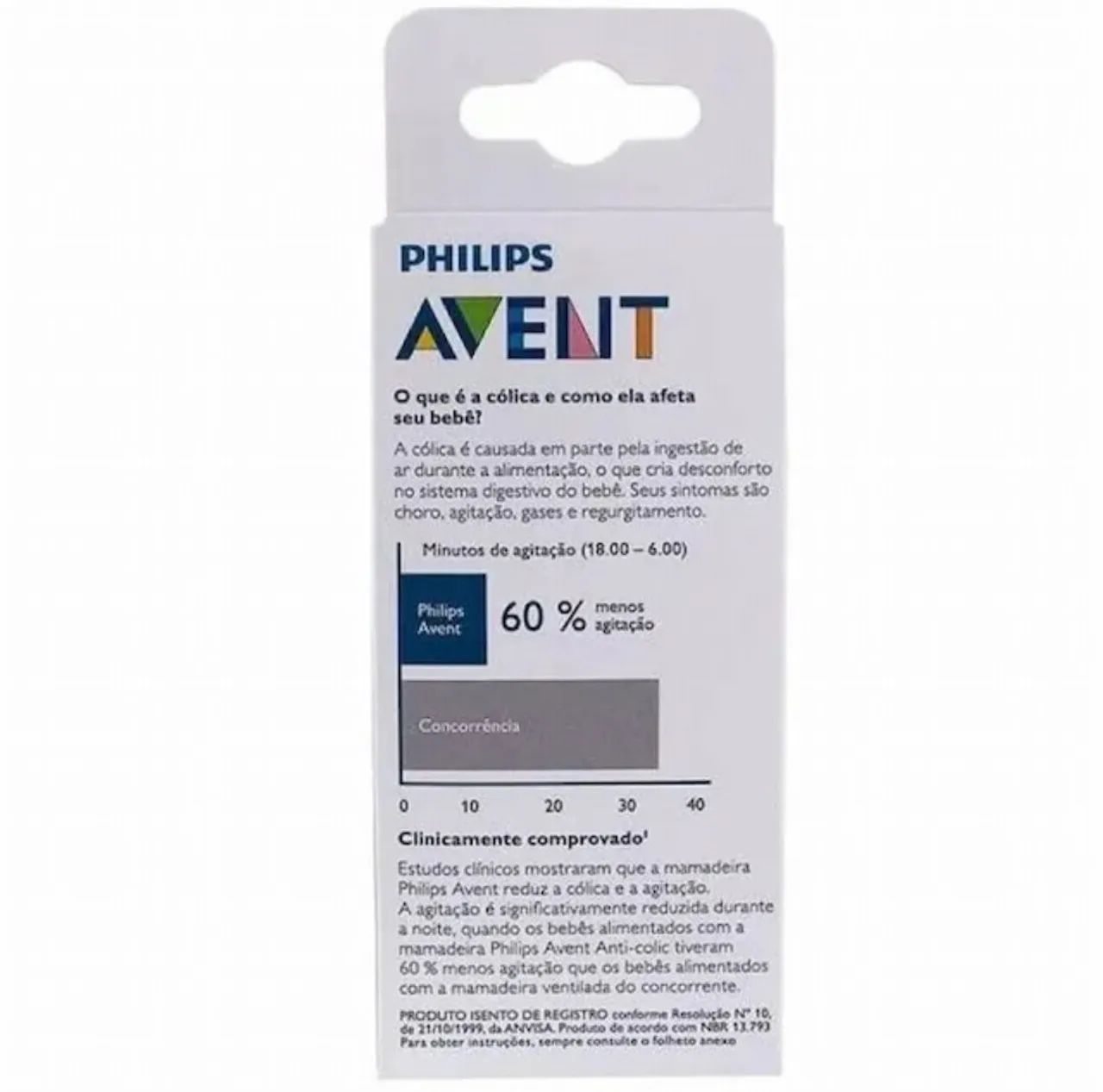 Mamadeira 125ml Avent Philips 0m+ - Foto 4