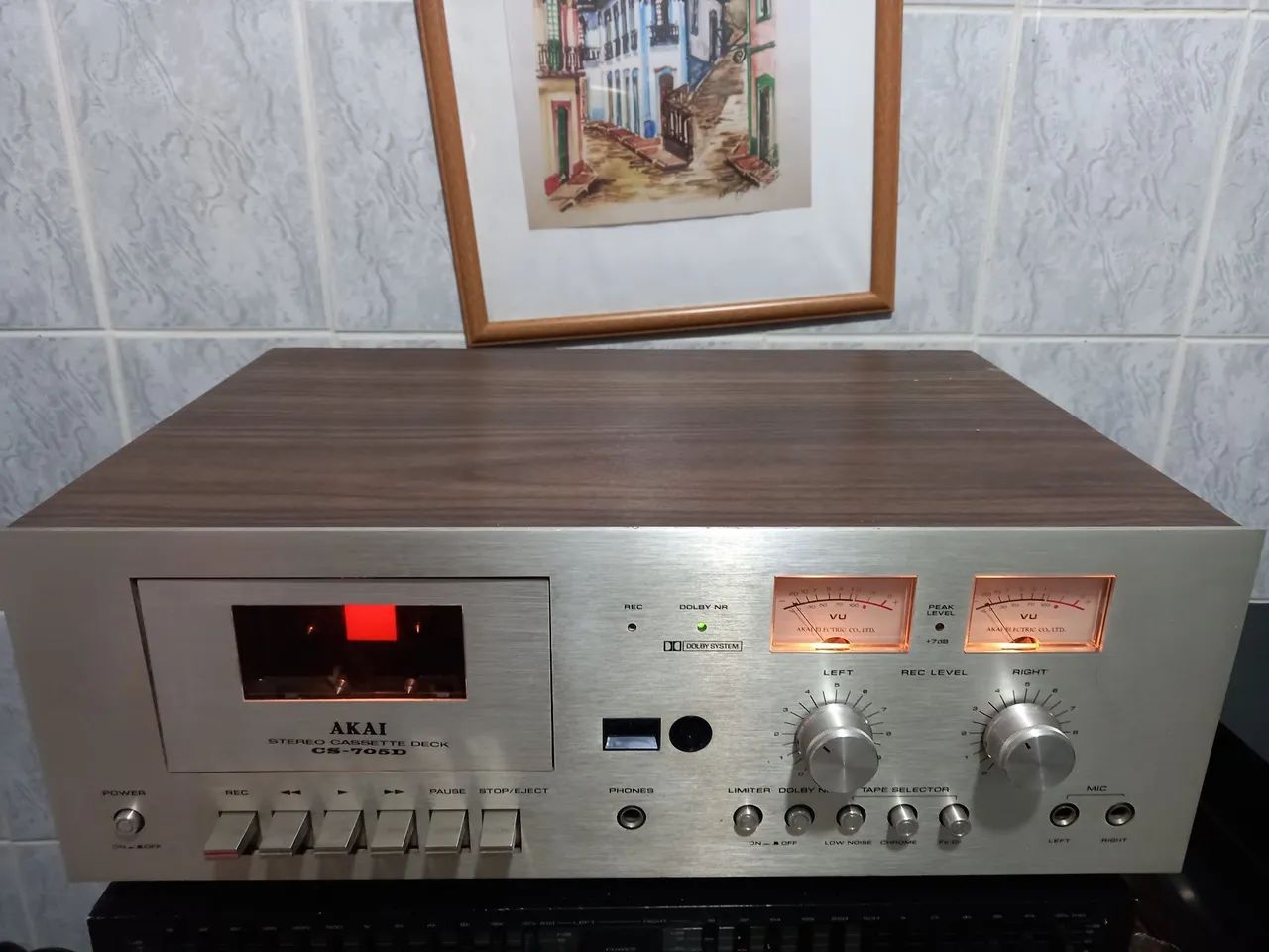 Akai CS-705D - Deck Cassete Estéreo
