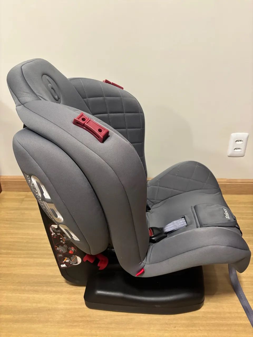 Cadeirinha Carro Bebê Galzerano Zaya Dzieco 9-25 Kg - Foto 6