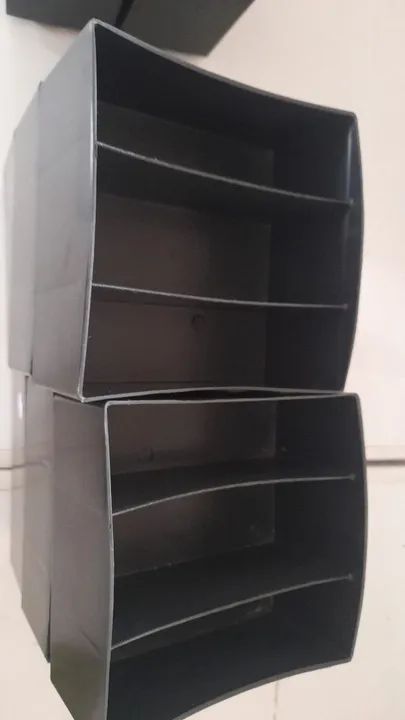 Conjunto de 6 Caixas Plásticas para Organização - Foto 2