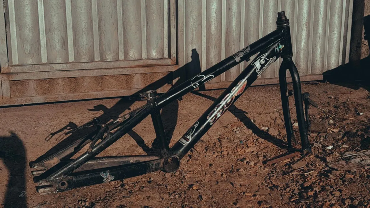 Quadro e Garfo BMX