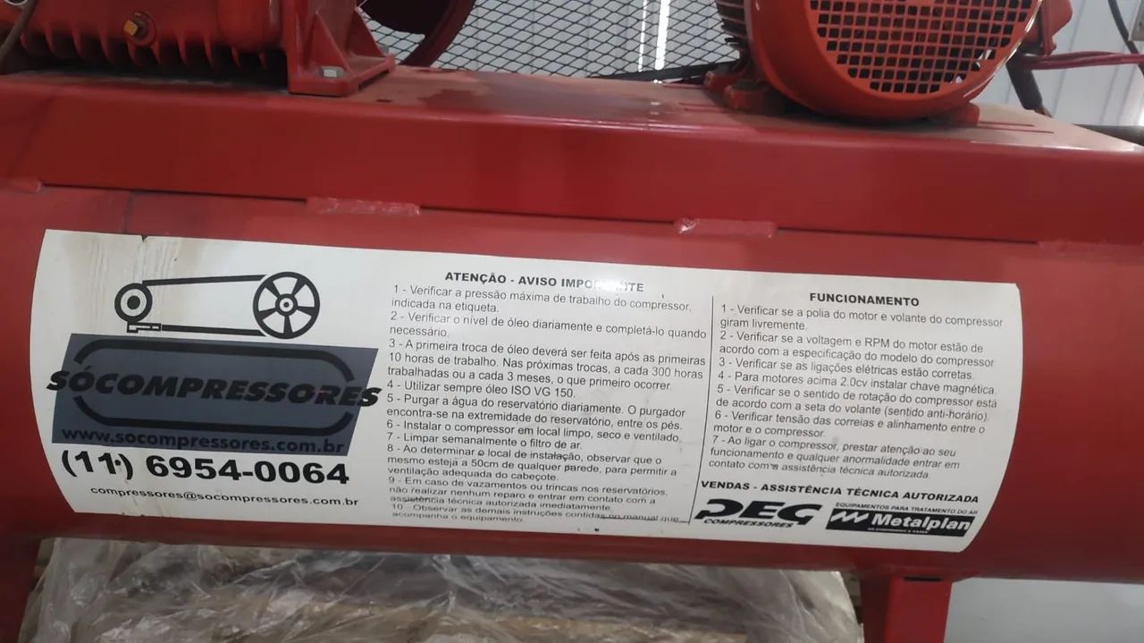 Compressor  de ar Industrial  - Foto 4