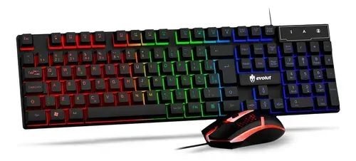 Kit Teclado e Mouse Evolut EG 57