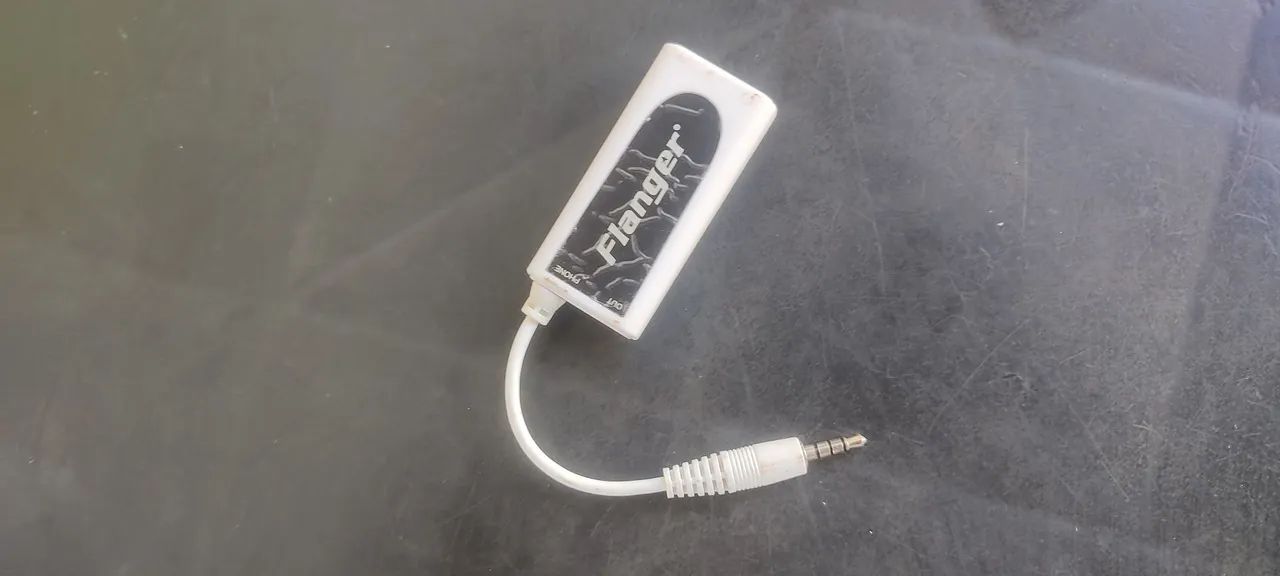 Interface de áudio FLANGER para guitarras e contrabaixo, violão