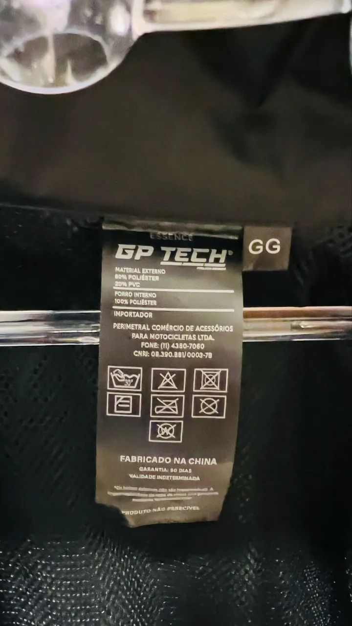 Capa De Chuva Gp Tech Essence Premium Com Polaina - Foto 5