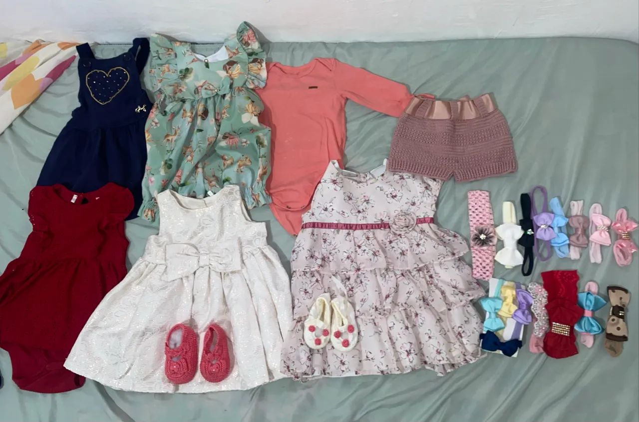 ROUPAS EM ÓTIMO ESTADO 5M a 12M