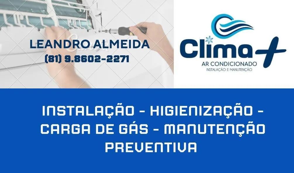 Serviços em ar-condicionados 