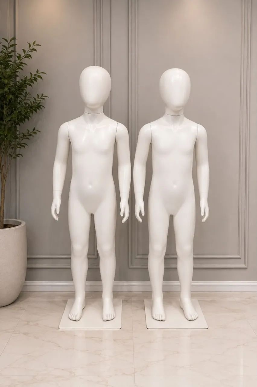 Vendo 5 Manequins Casca de Ovo - Foto 3
