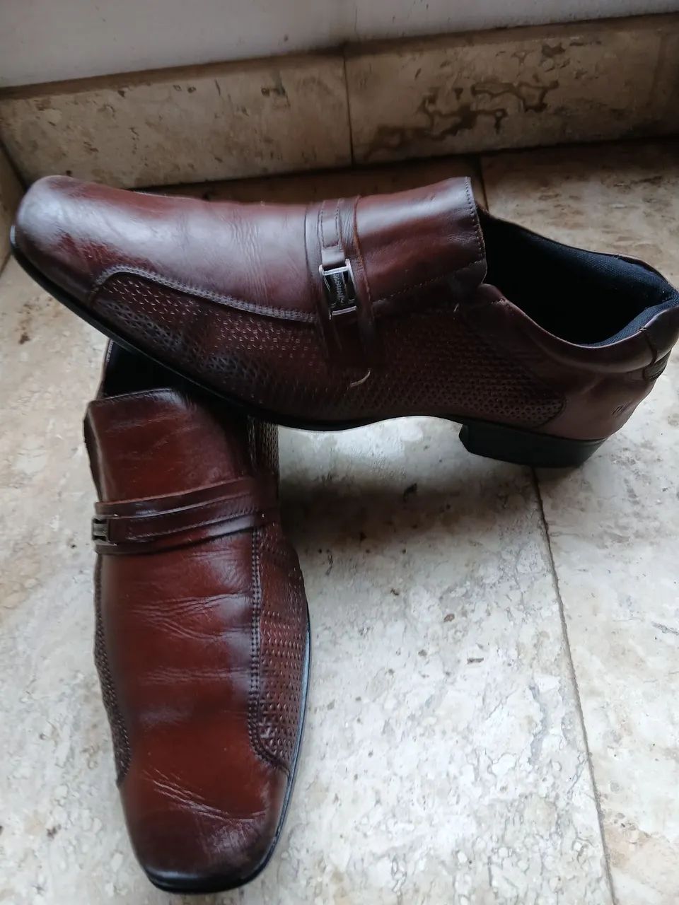 Sapato de couro Rafarillo n 42 - Foto 2
