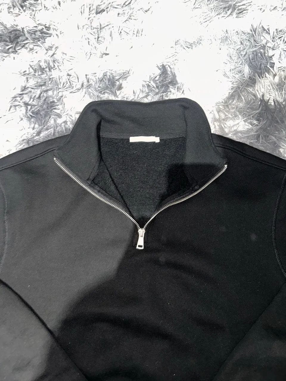 Zara Quarter Zip Preto - Foto 2