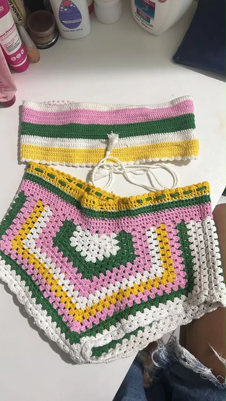 Roupa crochê  - Foto 2