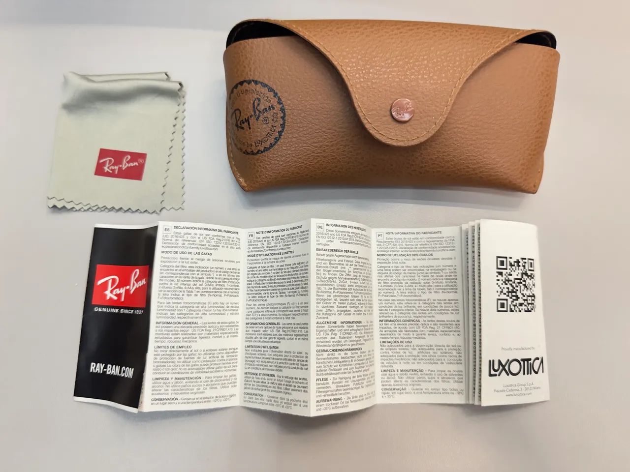 óculos de sol ray-ban 3565 polarizado - Foto 4