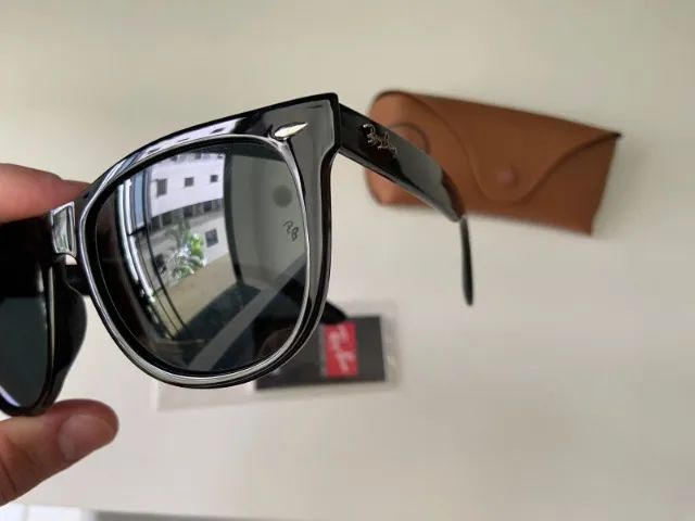 Óculos Ray-ban Original Clássico Wayferer Novo - Foto 3