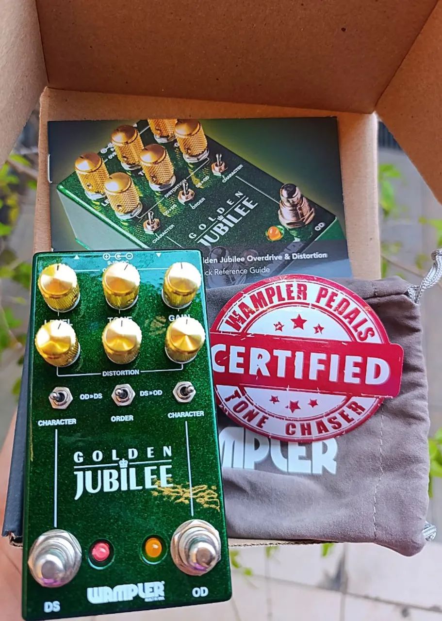 Wampler Golden Jubilee dual drive
