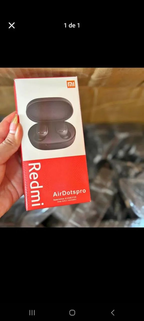 Fone Bluetooth lacrado.