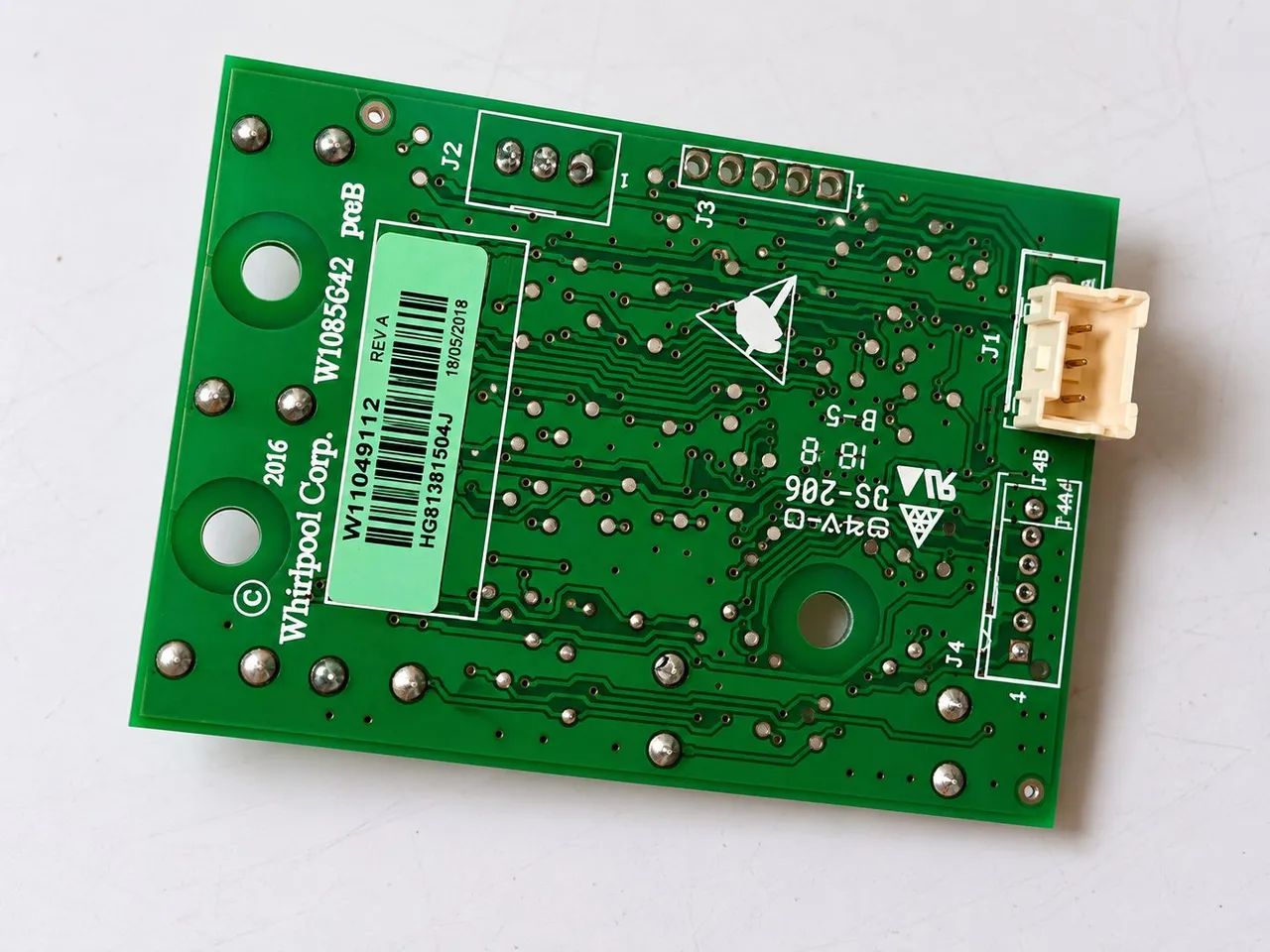 Placa interface original de máquina de lavar roupa Brastemp 